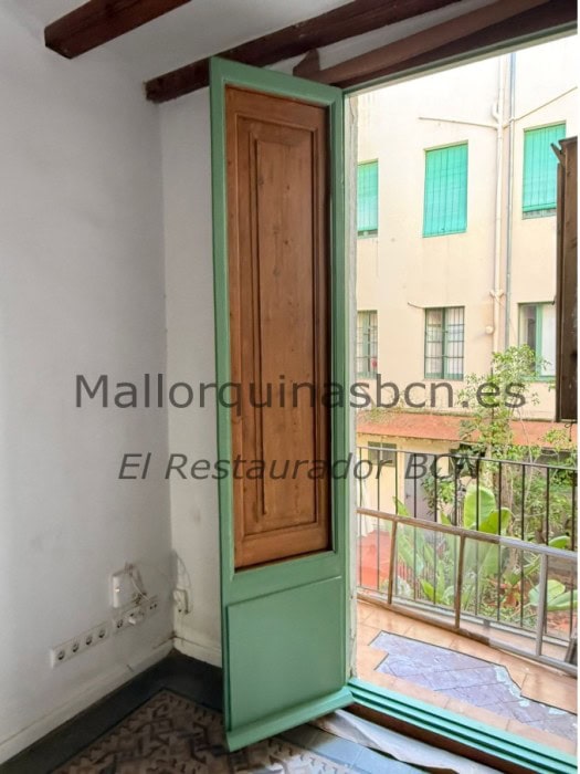 Mallorquinas bcn Especialistas en reparación y restauración ventanas y balconeras de madera El Restaurador